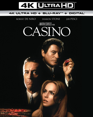 Casino (Digital 4K UHD Download Code Only) *Martin Scorsese* *Robert DeNiro* *Joe Pesci*