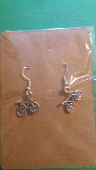 bike earings free shipping
