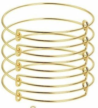 5pc GP Adjustable Wire Bracelets #2 (PLEASE READ DESCRIPTION) 