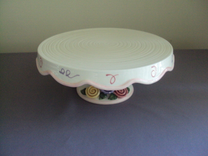 Avon Pedestal Cake Plate