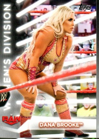 2021 Topps WWE Dana Brooke Roster Womens Division R-5