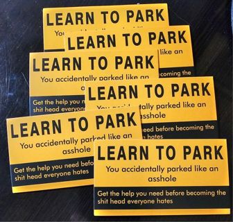 6 Learn to Park Cards