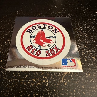 Boston red Sox sticker