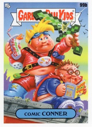 2020 GARBAGE PAIL KIDS GPK 35TH ANNIVERSARY COMIC CONNER 99b Gpk Card