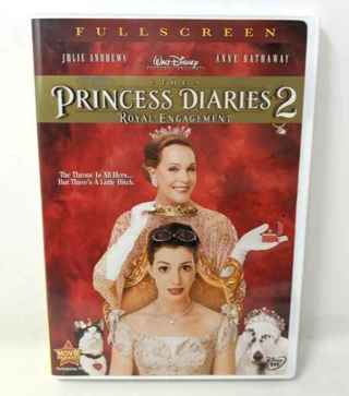 princess diaries 2 dvd=original case=no scratches