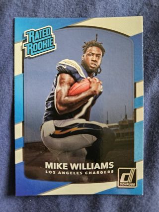 2017 Donruss Rated Rookie Mike Williams