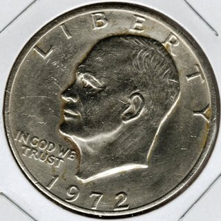 1972 (P) Eisenhower Dollar Circulated