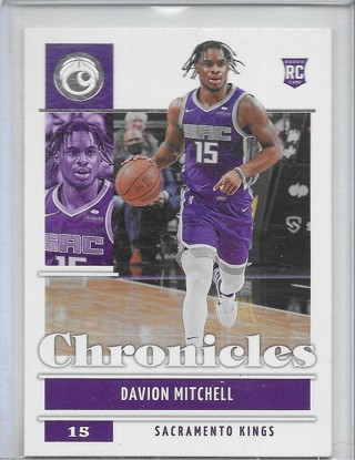 Davion Mitchell 2021-22 Chronicles #42 Rookie Card