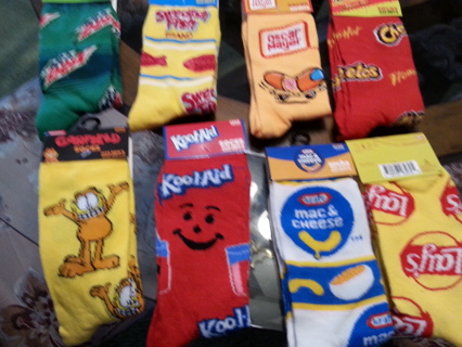 8 new pair mens socks