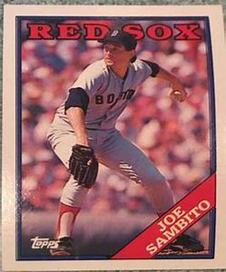 Joe Sambito 1988 Topps Boston Red Sox