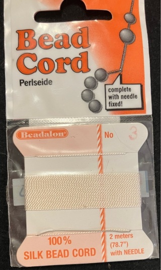 No 3 Silk Bead Cord