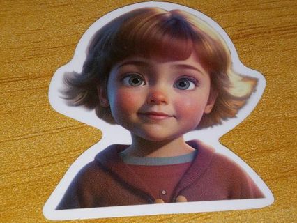 Girl one Cute new vinyl sticker no refunds regular mail only Very nice