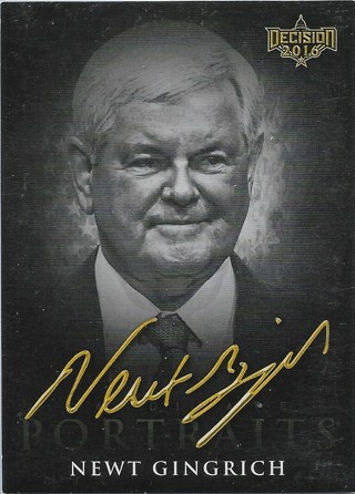 2016 Decision 2016 Candidate Portraits #CP49 Newt Gingrich