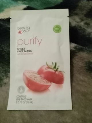 Tomatoes face mask new