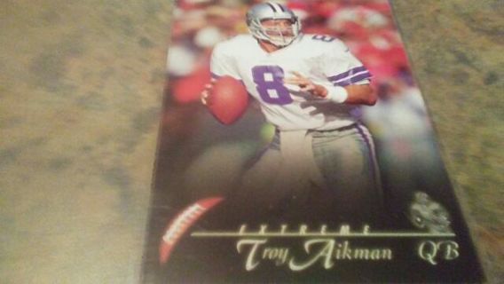 1997 COLLECTORS EDGE EXTREME TROY AIKMAN DALLAS COWBOYS FOOTBALL CARD# 39