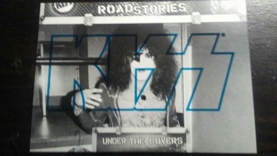 2909 KISS 360/PRESSPASS- ROADSTORIES- UNDER THE COVERS- BLUE EDITION TRADING CARD# 62