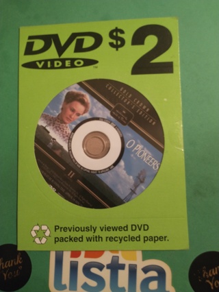 dvd o pioneers free shipping