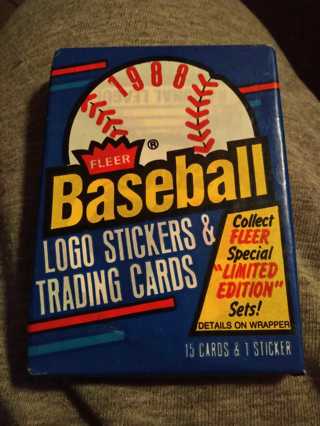 1988 Fleer Baseball Unopened Pack