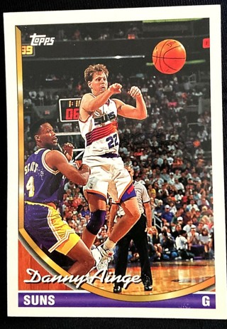 1993 Topps Danny Ainge #186 Phoenix Suns