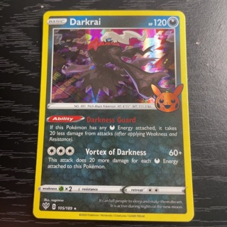 BASIC Darkrai Pokémon holo