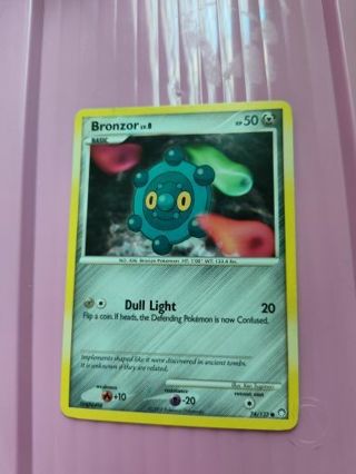 Bronzor Pokemon Card