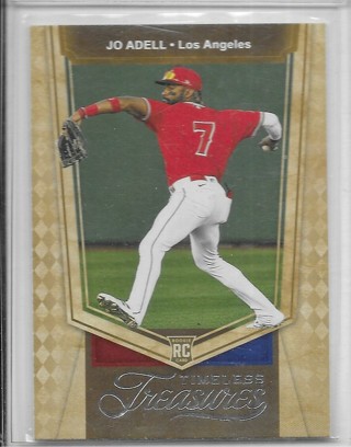 Jo Adell 2021 Chronicles Timeless Treasures #18 Rookie Card