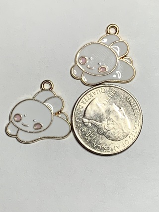 BUNNY/RABBIT CHARMS~#1~FREE SHIPPING!