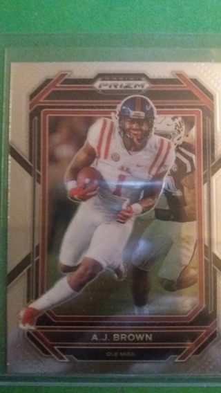 a.j. brown football card free shipping