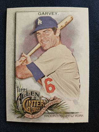 2022 Topps Allen & Ginter Short Print Steve Garvey