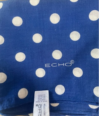 Echo Polka dot Bandanna (vintage)