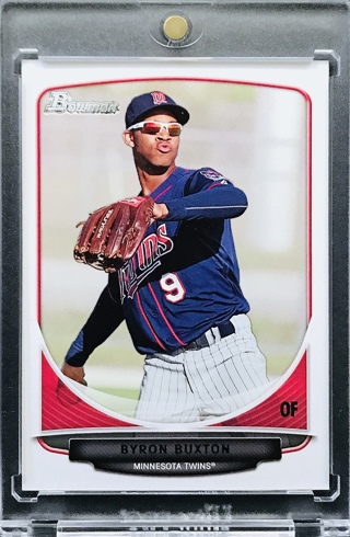 Byron Buxton PRC - 2013 Bowman Draft Top Prospects #TP-1 - Minnesota Twins [AA083]