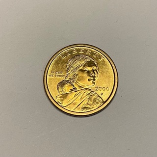 2000 P Sacagawea Golden Dollar Coin!