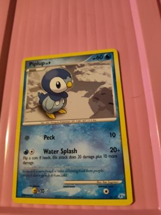 Piplup Pokemon Card