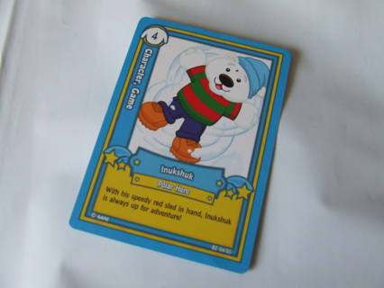 Webkinz Inukshuk Polar Hero Card #4  