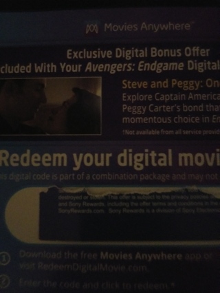 Avengers Endgame (Digital Code)