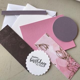 3 Kits for Birthday Cards with Envelopes, Free Mail