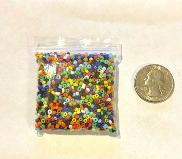 2x2 baggy seed beads