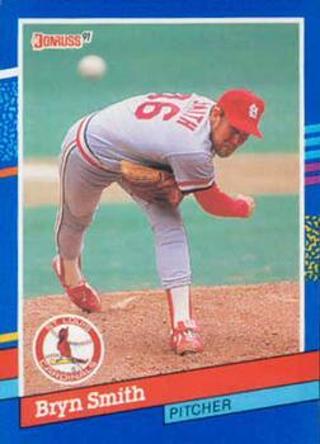 Bryn Smith 1991 Donruss St. Louis Cardinals