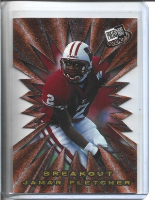 2001 Press Pass Jamar Fletcher Rookie NFL Football Card