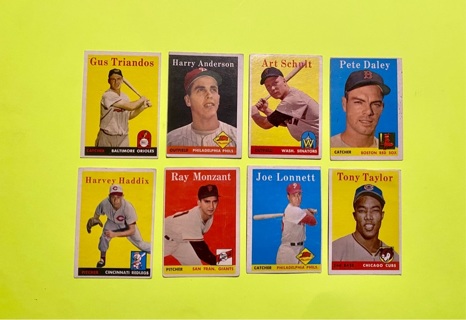 1958 Topps Baseball Cards!