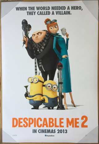 Despicable Me 2 (HDX) (Movies Anywhere) VUDU, ITUNES, DIGITAL COPY
