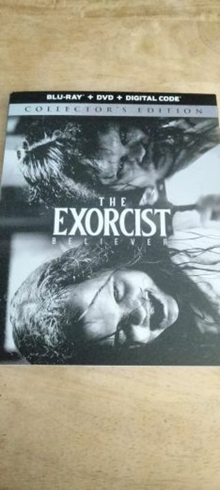 The Exorcist Believer Blu Ray and DVD