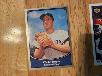 Baseball Legends Clete Boyer #10