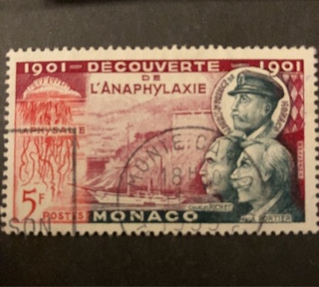 Monaco stamp 