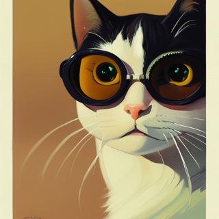 Listia Digital Collectible: Sunglasses Kitty