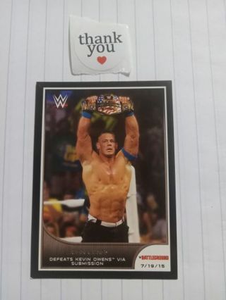 2010 Topps WWE Card