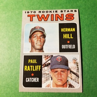 1970 - TOPPS BASEBALL CARD NO. 267 - 1970 ROOKIE STARS - TWINS