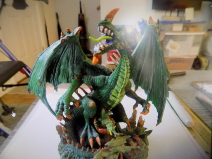 Born of natures wrath Dragons Lair collection Mama dragon & hatching babies