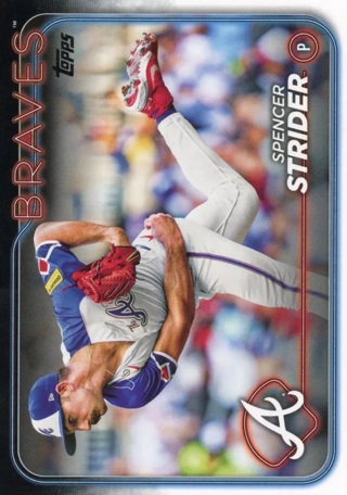 2024 Topps #11 Spencer Strider Baseball Card