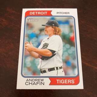 2023 Topps Heritage - [Base] #327.1 Andrew Chafin